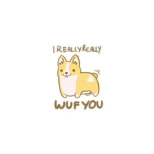 I really wuf you