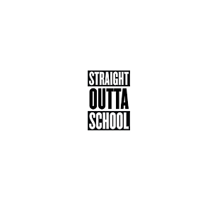 Plecak Straight Outta School