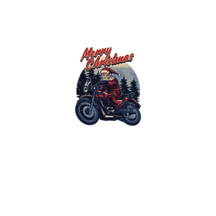 Motorcycle Santa