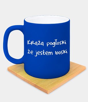 Krążą pogłoski, że jestem boski