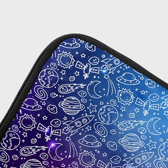 Astro doodles - etui na laptopa 13 cali-4