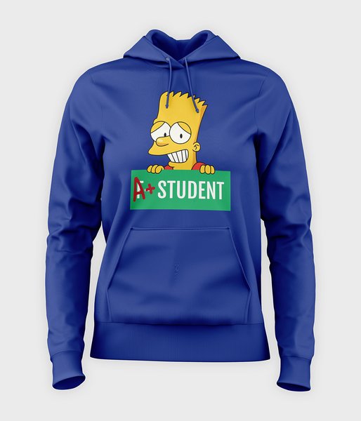 Bart Simpson - bluza damska z kapturem