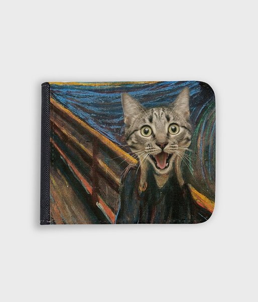 Cat Scream Paint - portfel