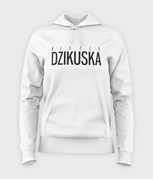 Dzikuska - bluza damska z kapturem