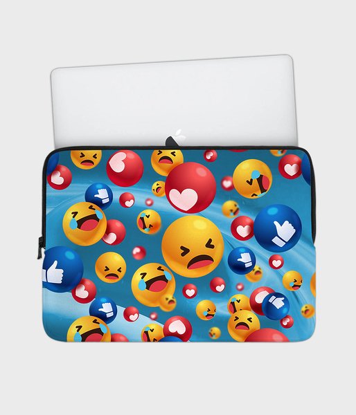 Emojis  - etui na laptopa 13 cali