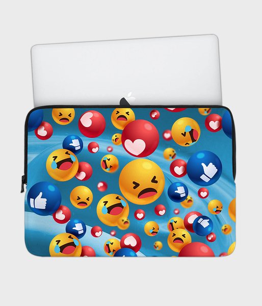 Emojis - etui na laptopa 15 cali