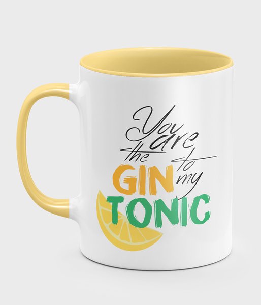 Gin and tonic - kubek kolorowy