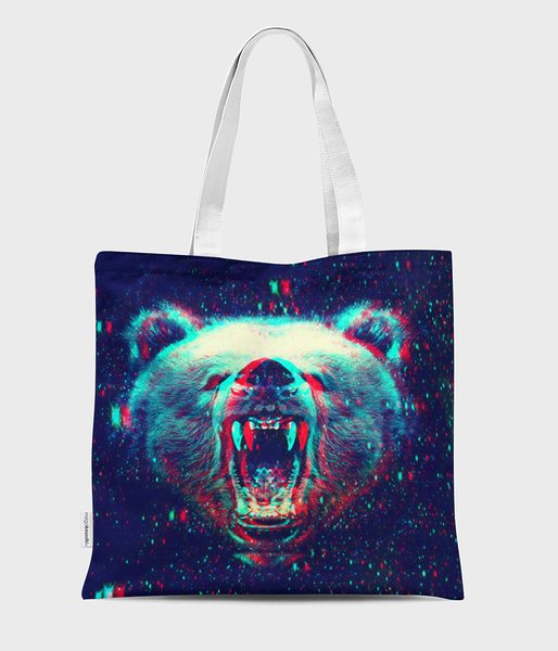 Hipster bear 3 - torba full print