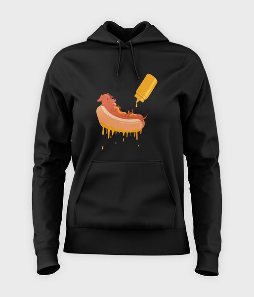 Hot dog - bluza damska z kapturem