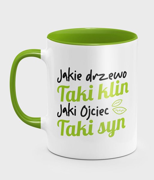 Jaki ojciec taki syn - kubek kolorowy