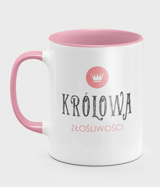 Królowa Złośliwości - kubek kolorowy