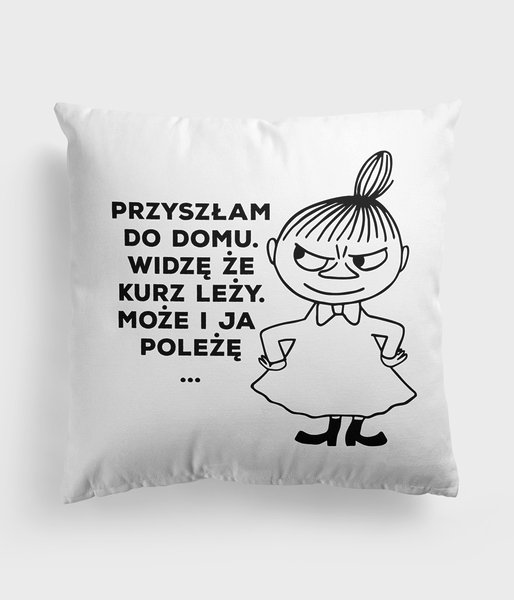 Kurz leży - poduszka