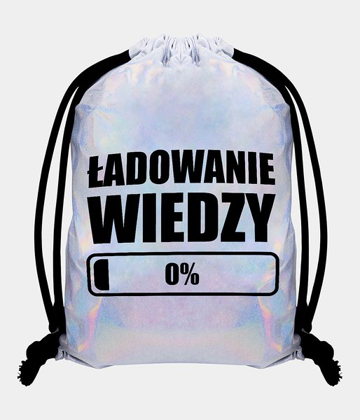 Ładowanie wiedzy - plecak workowy