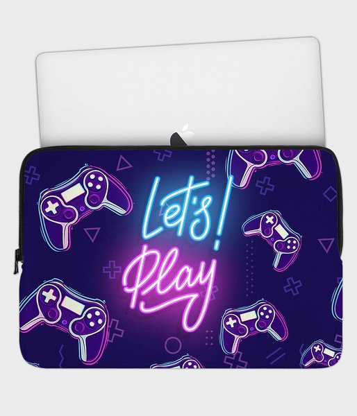 Lets play game - etui na laptopa 19 cali