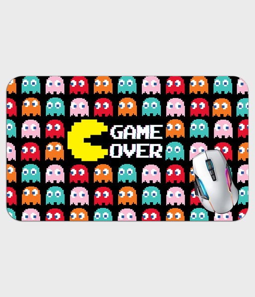 Pacman game over - podkładka pod mysz gamingowa (80x30 cm)