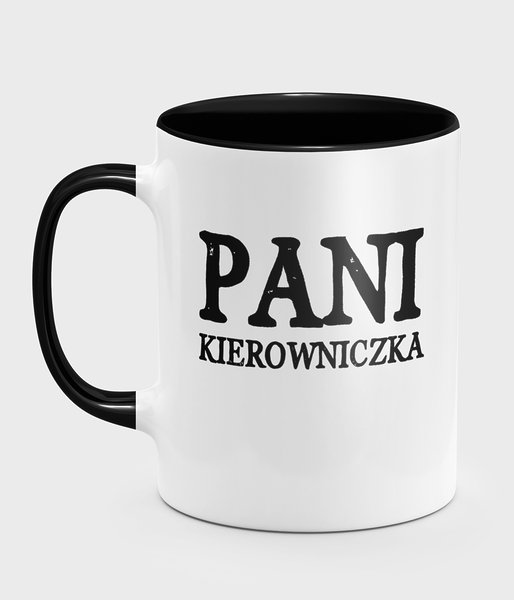 Pani kierowniczka  - kubek kolorowy