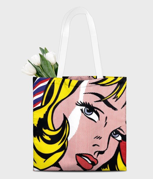 Pop Art Girl 3 - torba full print