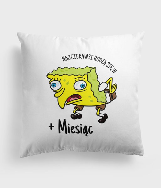 Spongebob + personalizacja - poduszka