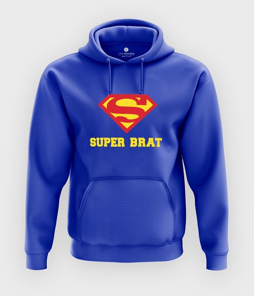 Super brat - bluza z kapturem