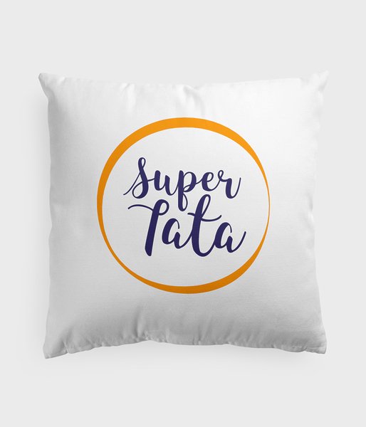 Super tata w kółku - poduszka