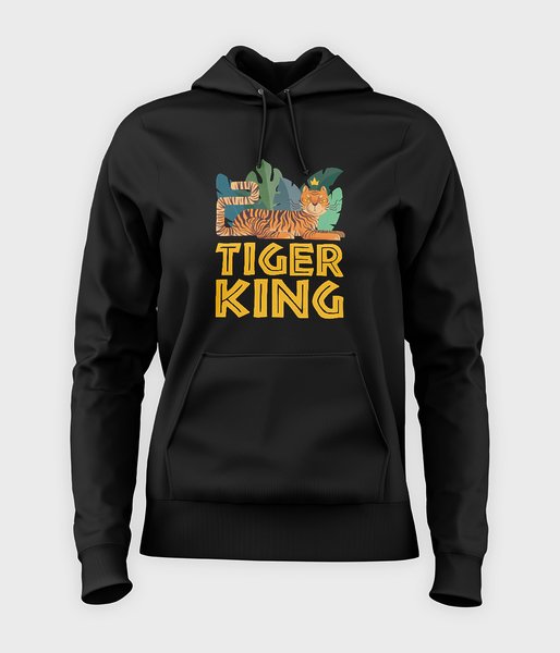 Tiger King - bluza damska z kapturem