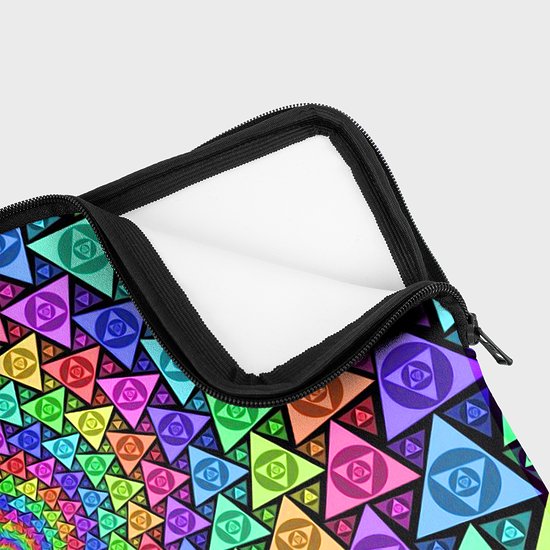 Trippy triangles - etui na laptopa 13 cali-3