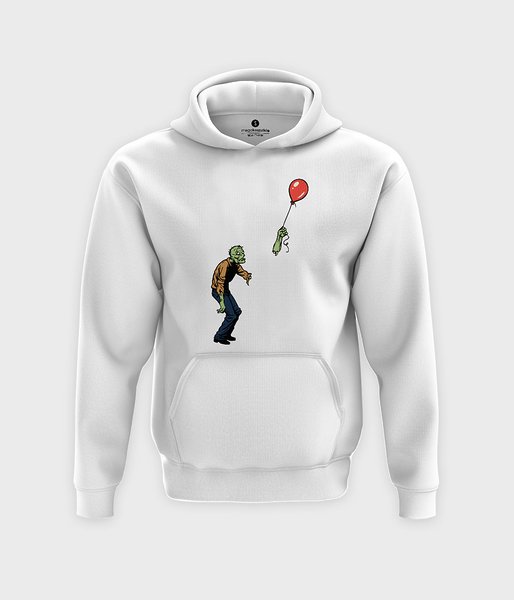 Zombie with baloon - bluza dziecięca